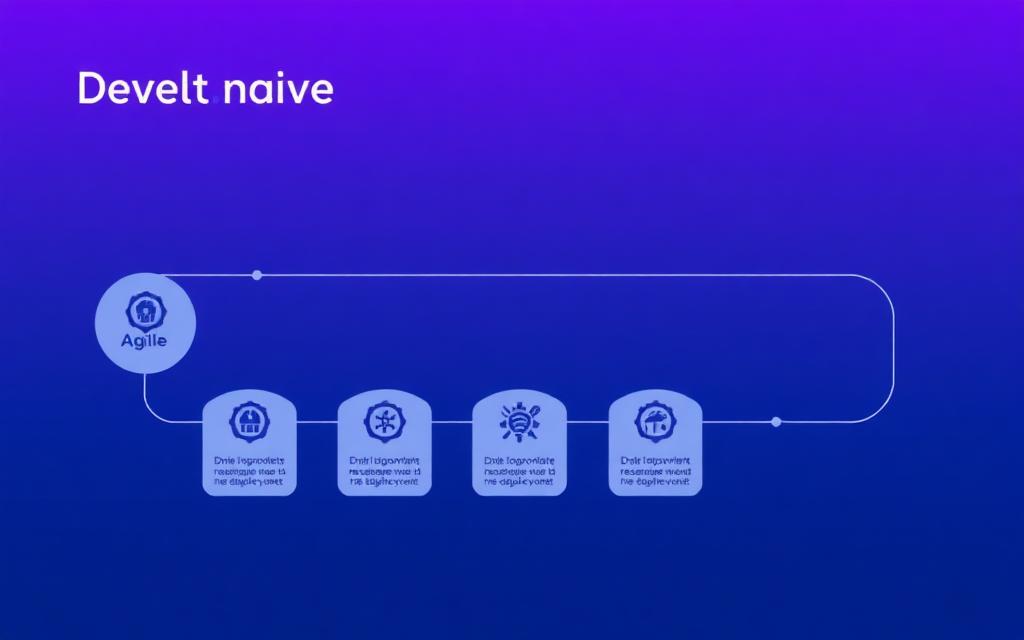 Modern Development Workflow Diagram
